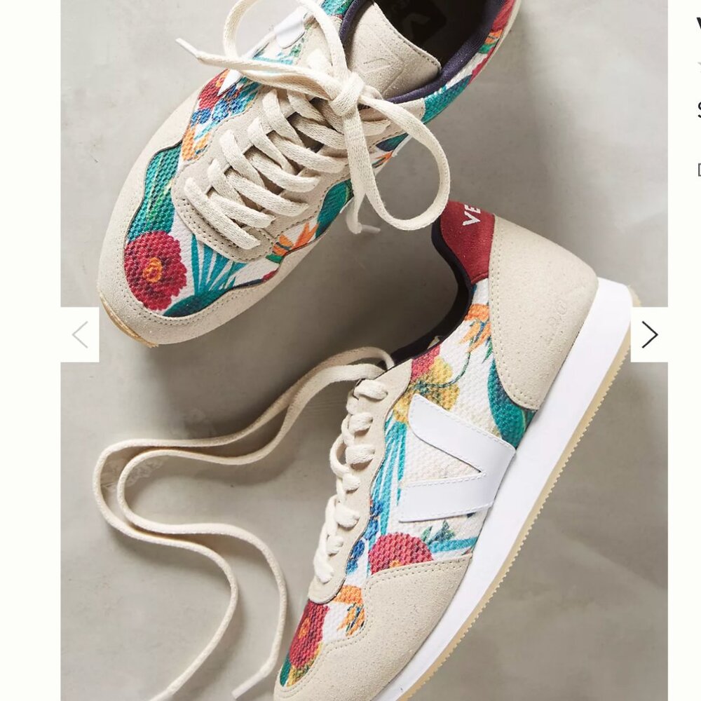 Veja Floral Print Sneakers - 9W